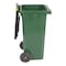 Vestil 32 Gal Poly Trash Can, Green TH-32-GRN - alternate 5